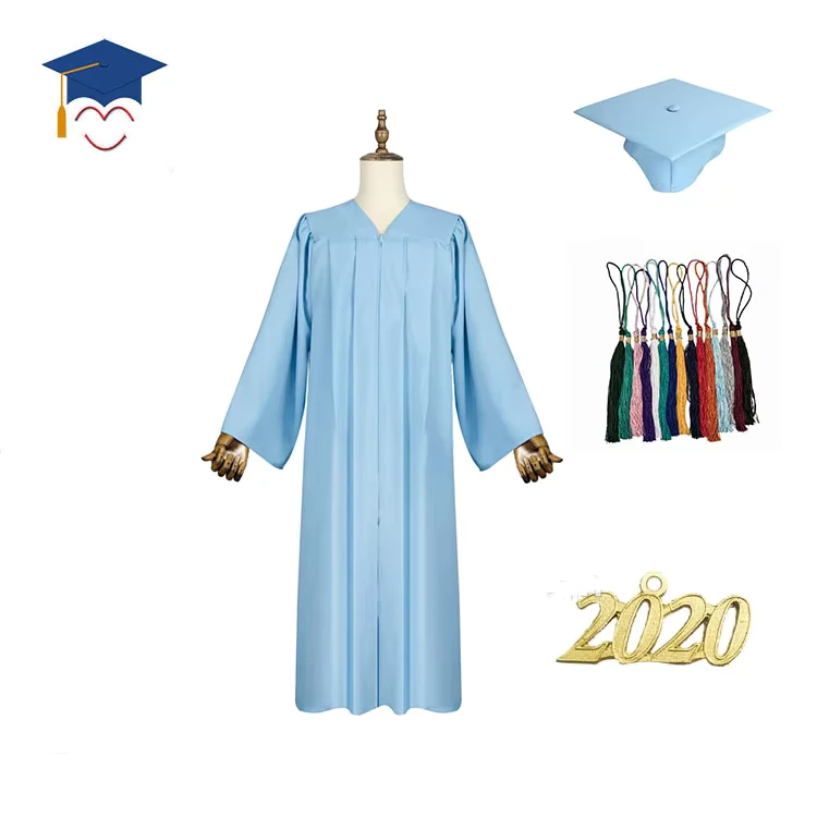 Graduation-Gown-Matte-Graduation-Dress-Graduation-Robes