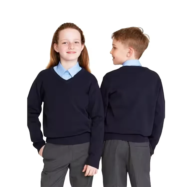 HF-High-OEM-Top-VSCOO-Children-School-Uniform-Design-Long-Sleeve-Knit-v-Neck-Pullover-Latest-Design-School-Uniform-Sweaters