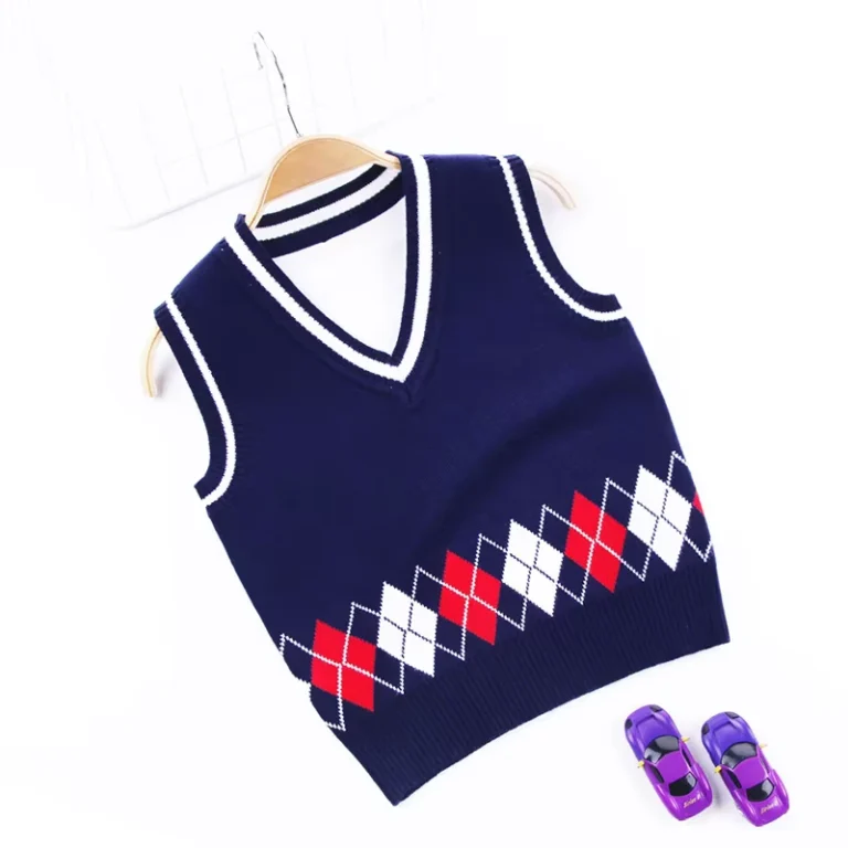 High-Cost-Performance-3-Years-School-Uniform-Boy-Vest-Custom-Christmas-Knit-Sweater