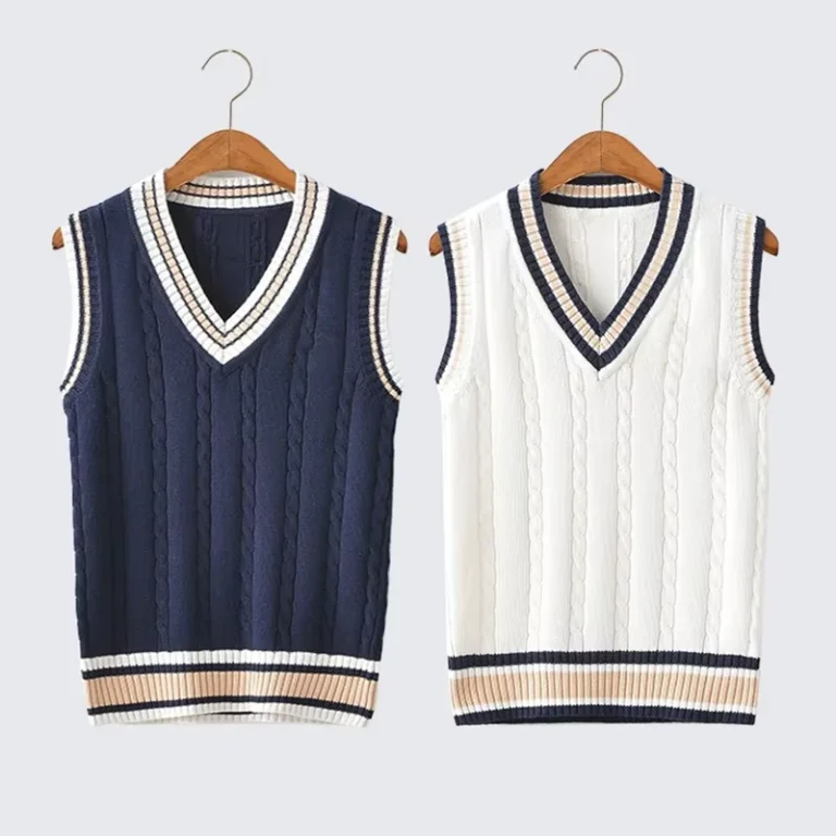 High-Quality-Boys-Girls-Cardigan-Sweater-School-Uniform-Vest-Pullover-Knitwear-for-Kids