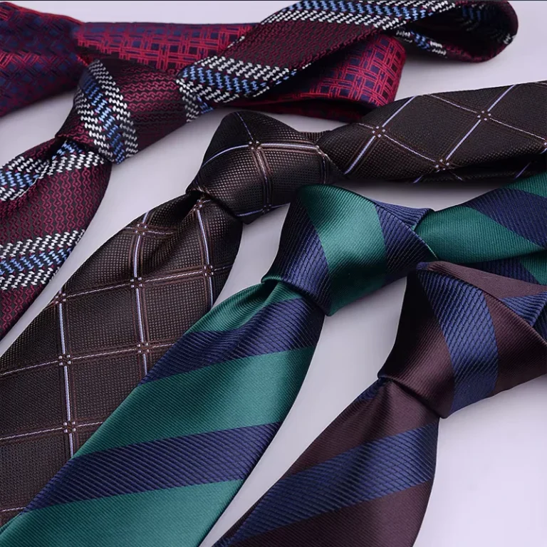 High-Quality-Business-Polyester-Necktie-Mens-and-Womens-Accessories-Striped-Tie-for-Formal-Banquets