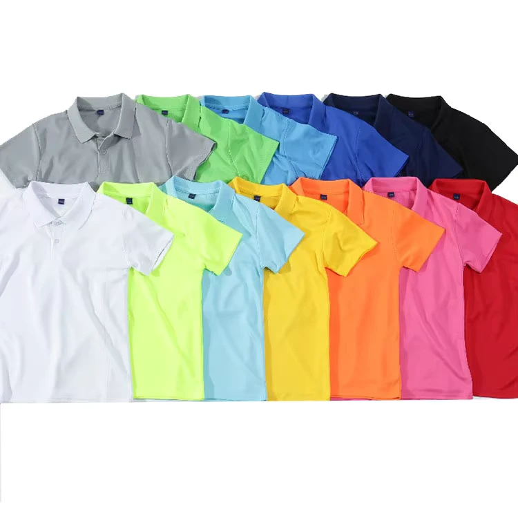 High-Quality-Cotton-Custom-Plain-Boys-Girls-T-shirtspolo-Shirts-Kids-Short-Sleeve-School-Uniform-Summer-Breathable-Polo-Shirts