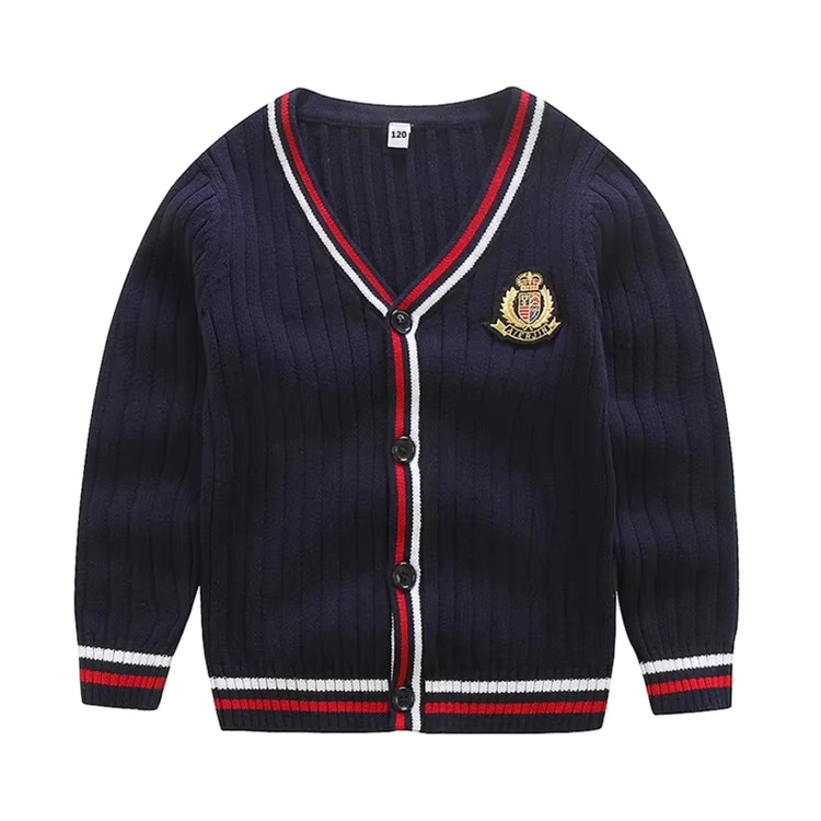 High-Quality-Custom-Cotton-School-Uniforms-Unisex-Student-Vest-Pullover-Sweater-with-Embroidered-Logo-for-Children