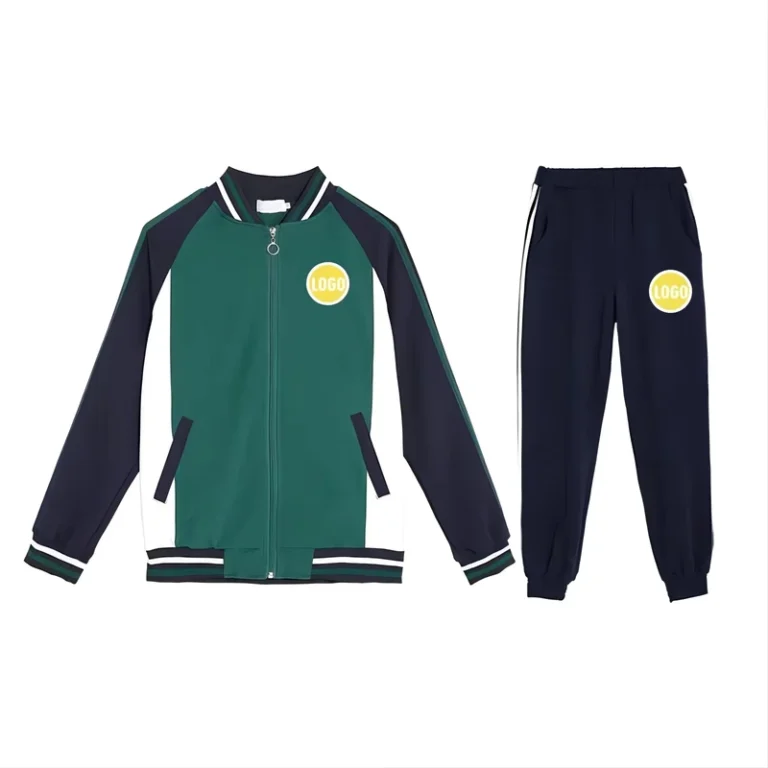 High-Quality-Custom-Design-Print-School-Uniform-Adult-Kids-School-Clothes-3-Pieces-Sports-Tracksuits