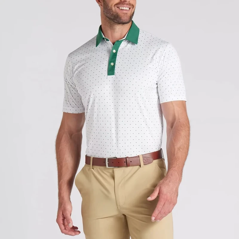 High-Quality-Custom-Logo-Sublimation-180-Gsm-Polos-Shirt-Fitness-Slim-Fit-Golf-Wear-Collared-T-Shirt-For-Men