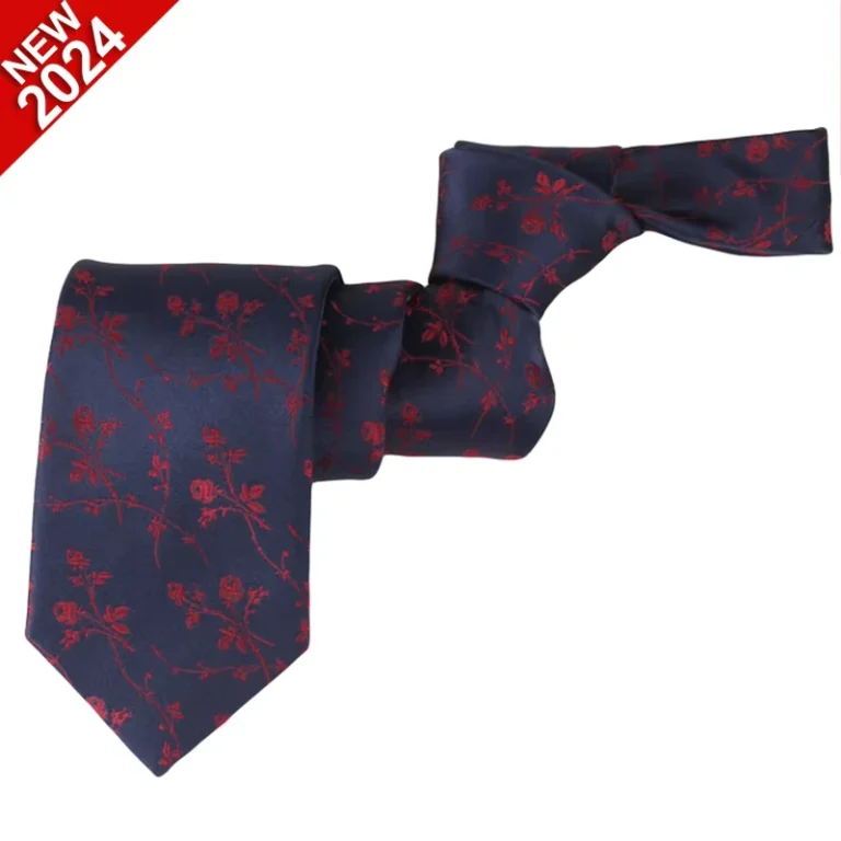 High-Quality-Custom-Manufacture-Polyester-Woven-Jacquard-Formal-Neckties-Flower-Texture-Ties-for-Men