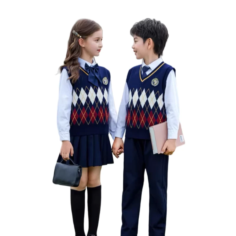 High-Quality-Customized-School-Uniforms-Fall-Long-sleeve-School-Uniform-Sets
