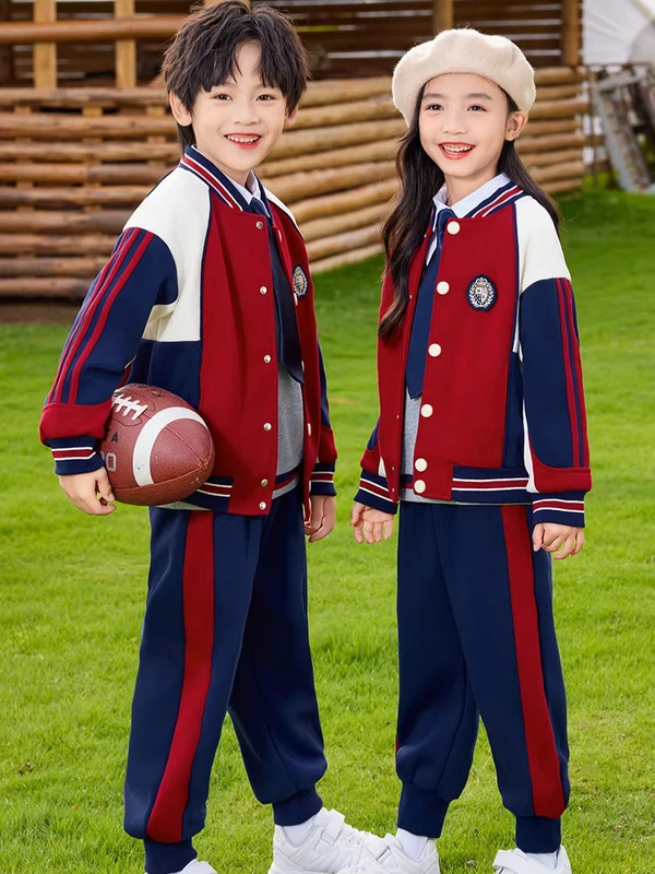 High-Quality-Factory-Supply-3-Piece-Set-Track-Suit-for-Kids-Primary-School-Spring-Autumn-Uniform