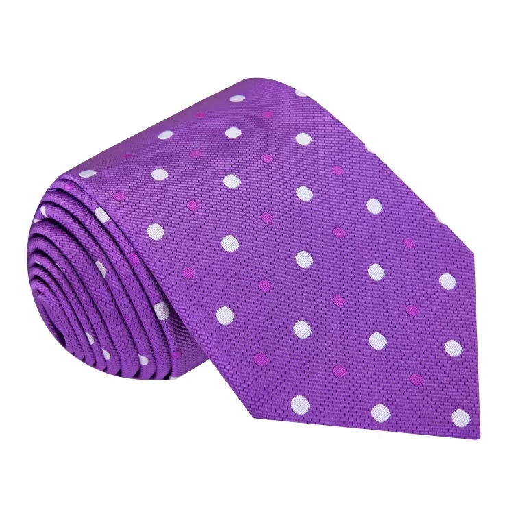 High-Quality-Italian-Style-Handmade-Ptinting-Dot-Pattern-Polyester-Mens-Neckties-Mens-Casual-Simple-Business-Ties