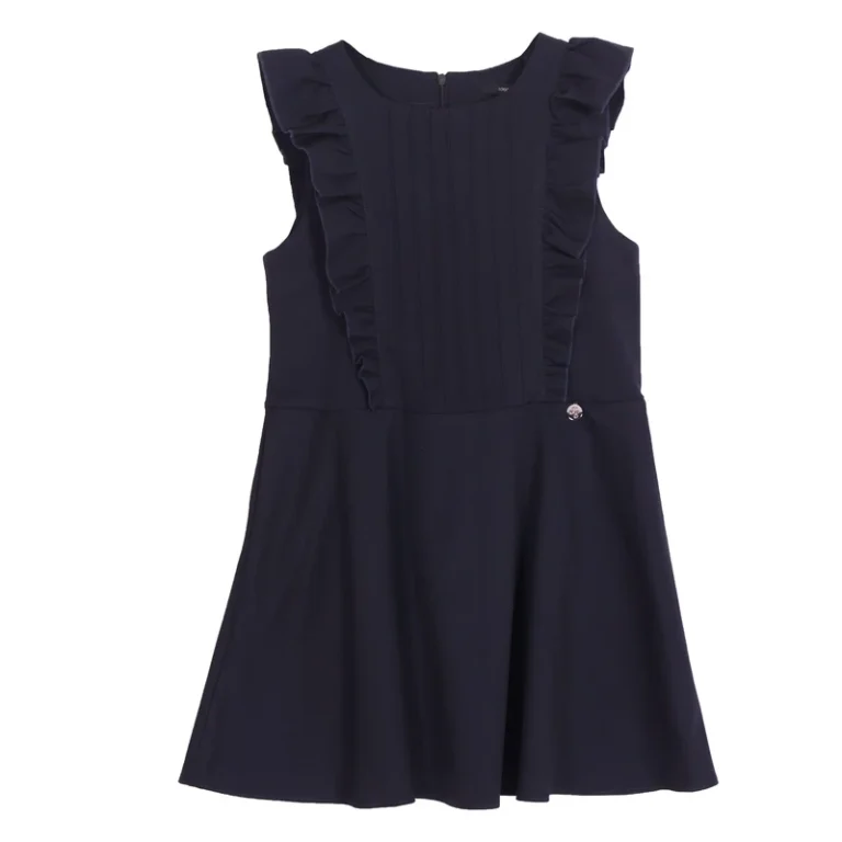 High-Quality-Kids-School-Uniforms-Girls-Skirts-Pleated-Dress-Girls-Summer-Dress