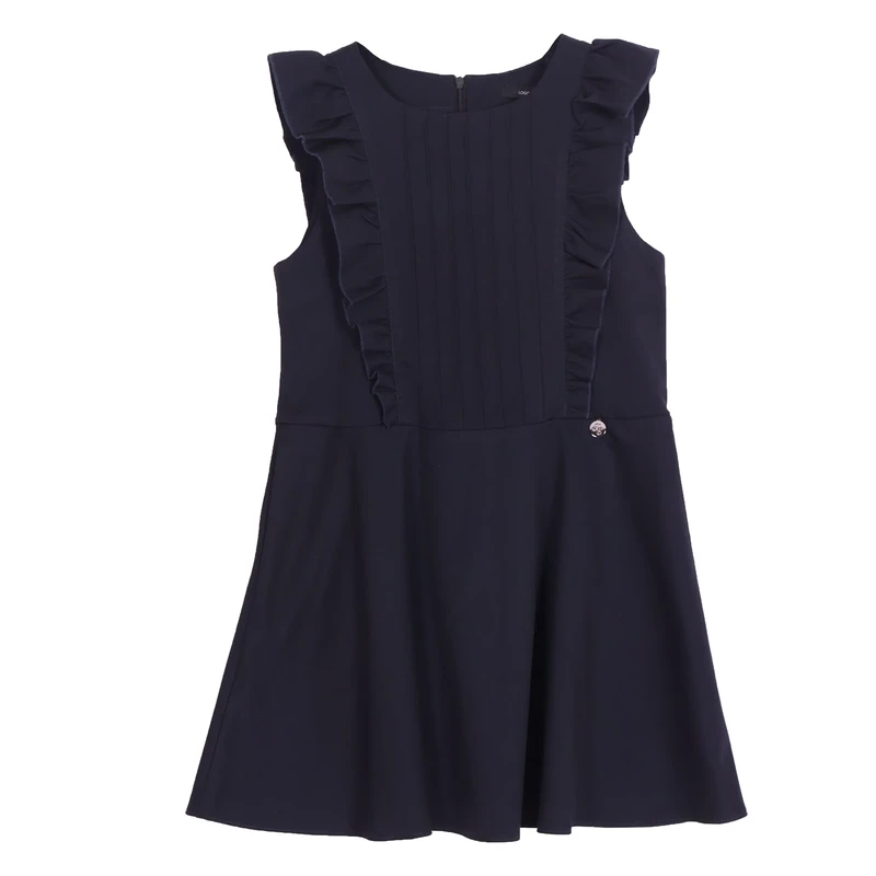 High-Quality-Kids-School-Uniforms-Girls-Skirts-Pleated-Dress-Girls-Summer-Dress