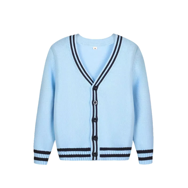 High-Quality-Long-Sleeve-Button-Down-Closure-100-Polyester-Custom-School-Uniform-Cardigan-Sweater-for-Boys-Girls