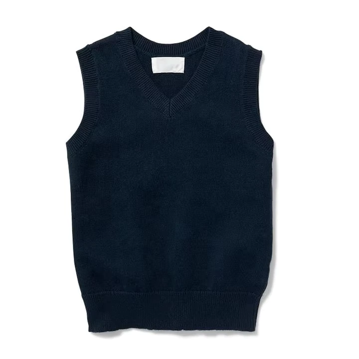 High-Quality-Primary-Secondary-School-Uniform-Sleeveless-Sweaters-Unisex-Cardigan-Vest