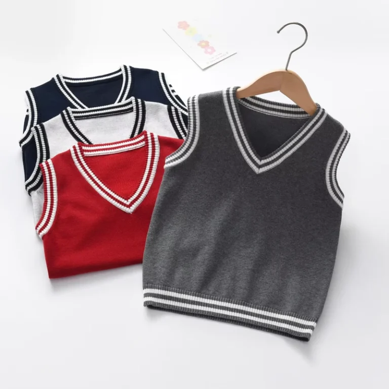 High-Quality-Unisex-School-Sweaters-Vests-Student-Uniforms-Sweaters-V-Neck-Sweater-School-Uniform