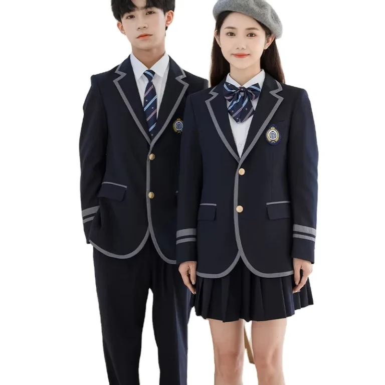 High-School-Uniforms-Designs-for-Girls-and-Boys-Dark-Blue-School-Uniforms