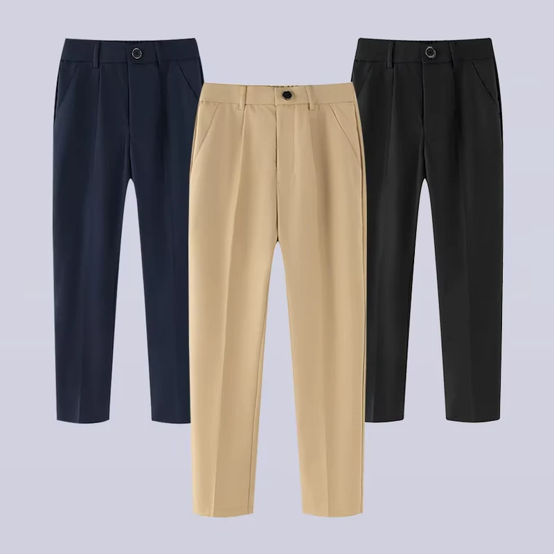 High-Waist-Casual-Kids-Boy-Uniform-Pants-for-Corporate-Students-blazer-Pants-for-Children