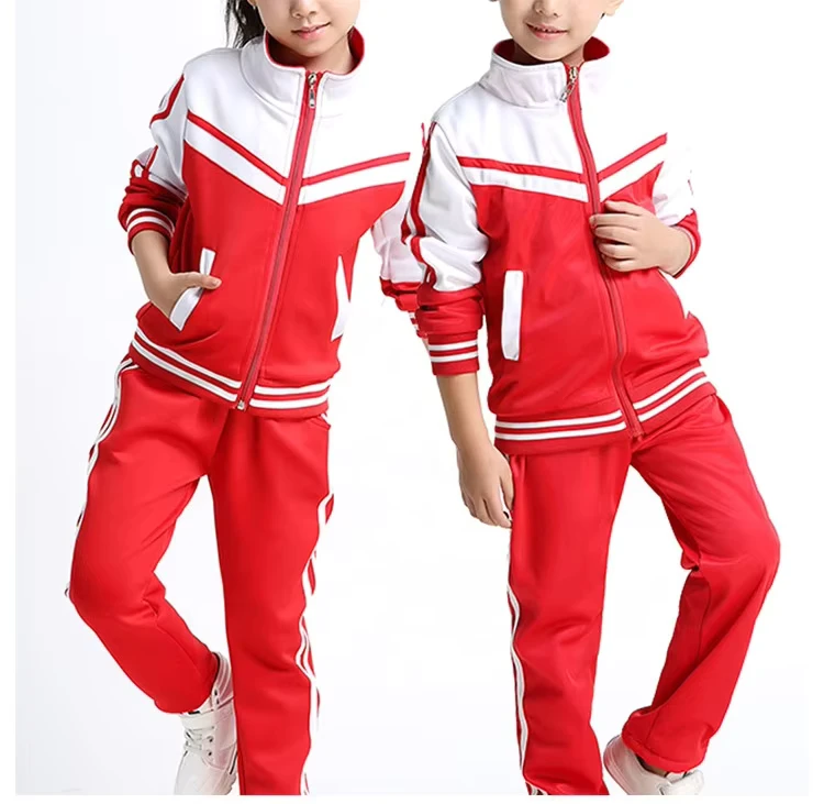 High-Waisted-Price-Custom-Winter-Kids-Designer-Boy-Tracksuits-School-Uniforms-Fabrics-Kids-Tracksuits