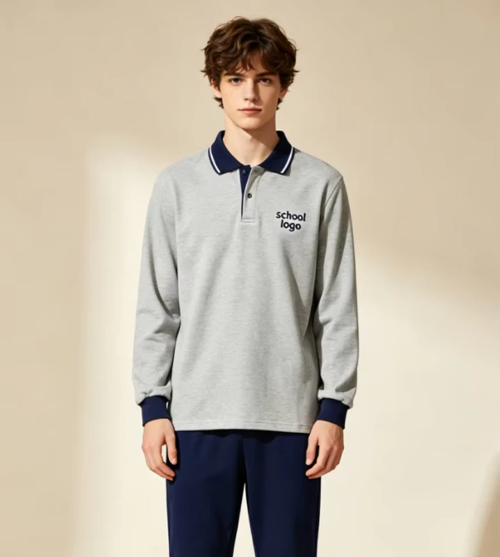 High-quality-Custom-Spring-And-Fall-School-Uniforms-For-Middle-School-Students-In-Europe-And-The-United-States