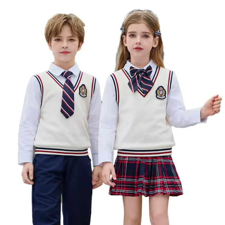 High-quality-Three-piece-School-Uniforms-vest-Shirt-and-Trousers-for-All-Ages-in-Primary-and-Secondary-Schools