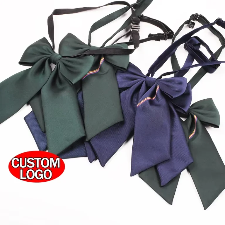 Hot-Trend-Custom-Design-100-Polyester-Bow-Tie-High-Quality-OEM-Service-Fashionable-Bowtie-for-Stylish-Ladies