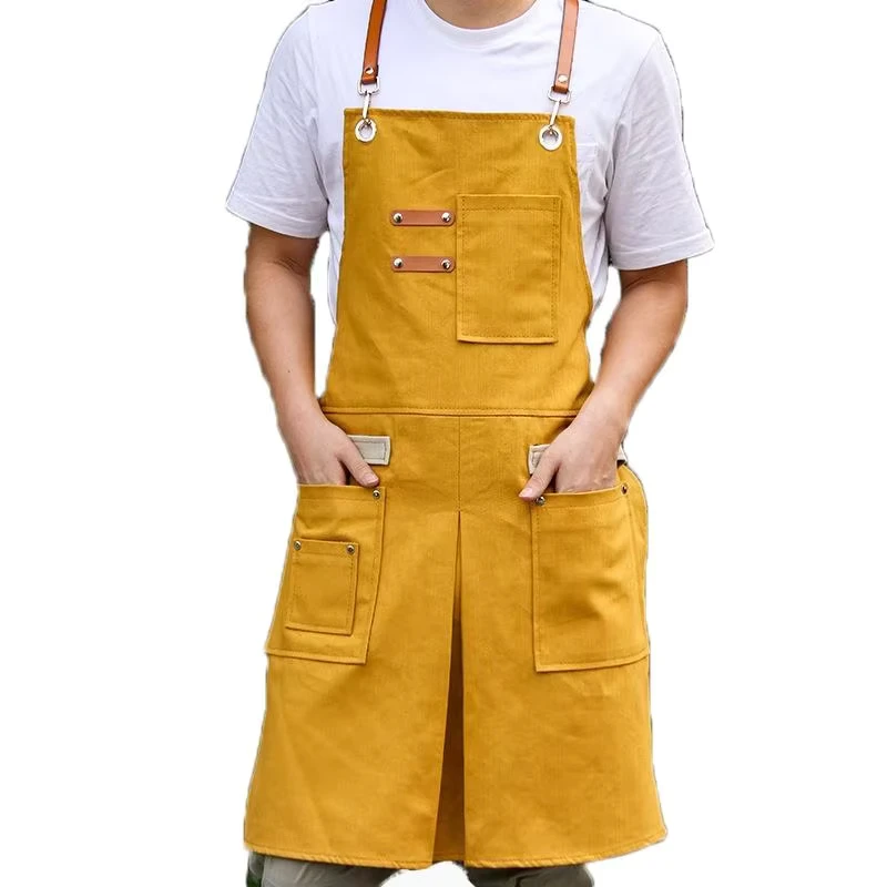 Hotel-Uniform-for-Housekeeping-Cleaning-Workwear-Heat-Resistant-Apron-for-Maid-Waterproof-Gardening-Apron-Uniform-Chef