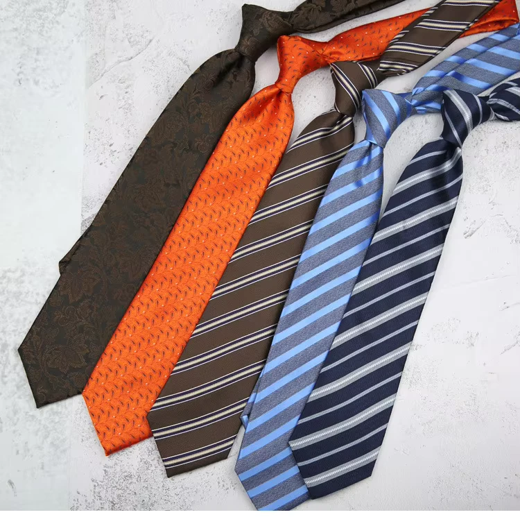 Italian-Luxury-Design-Mens-Business-Necktie-High-Quality-8CM-Classic-Striped-Tie-Made-of-Polyester
