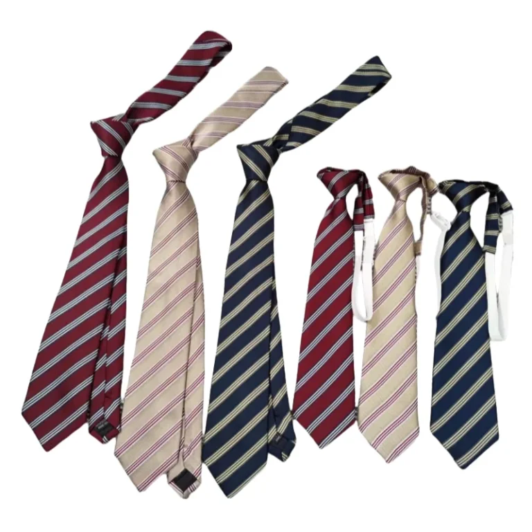 JK-Japan-Korea-School-Uniform-Ties-for-Boys-and-Girls-Striped-Polyester-Tie-for-Students
