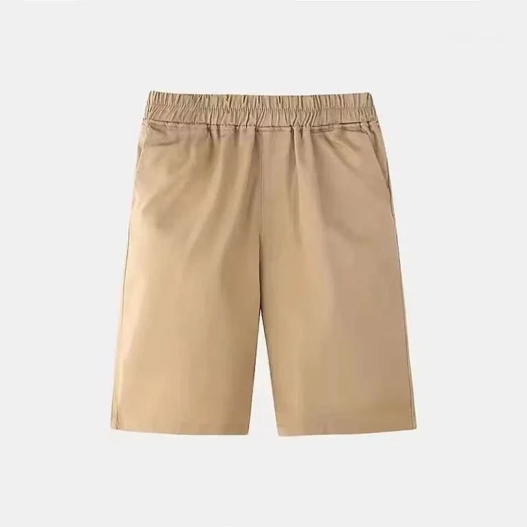Kids-Khaki-Shorts-Summer-Cotton-Thin-Primary-School-Uniform-Shorts-for-Boys-Girls