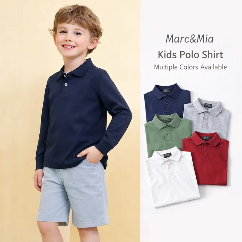 Kids-Long-Sleeve-Polo-Shirt-Cotton-Custom-School-Uniform-Children-Boys-Polo-OEM-Private-Label-Supplier