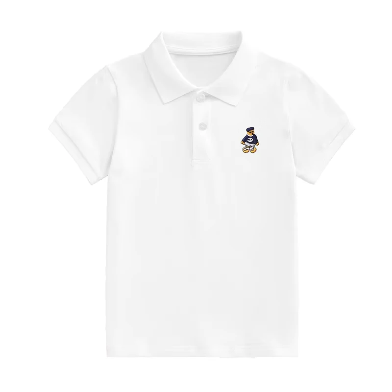 Kids-Polo-Shirts-Collared-Short-Sleeve-T-Shirts-for-Preschool-Primary-Secondary-School-Students-Uniforms