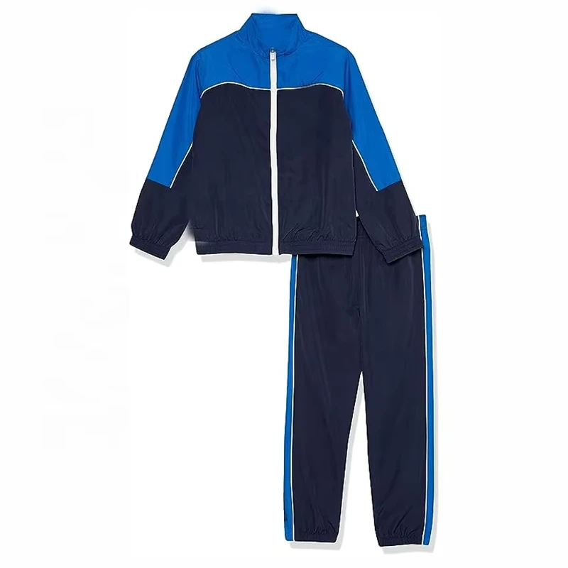 Kids-School-Track-Suit-Boys-Sport-Color-Block-Tracksuit