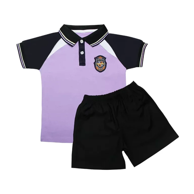 Kids-Summer-Polo-Shirt-Boy-Shorts-and-Girls-Skirt-Cotton-Primary-School-Uniforms