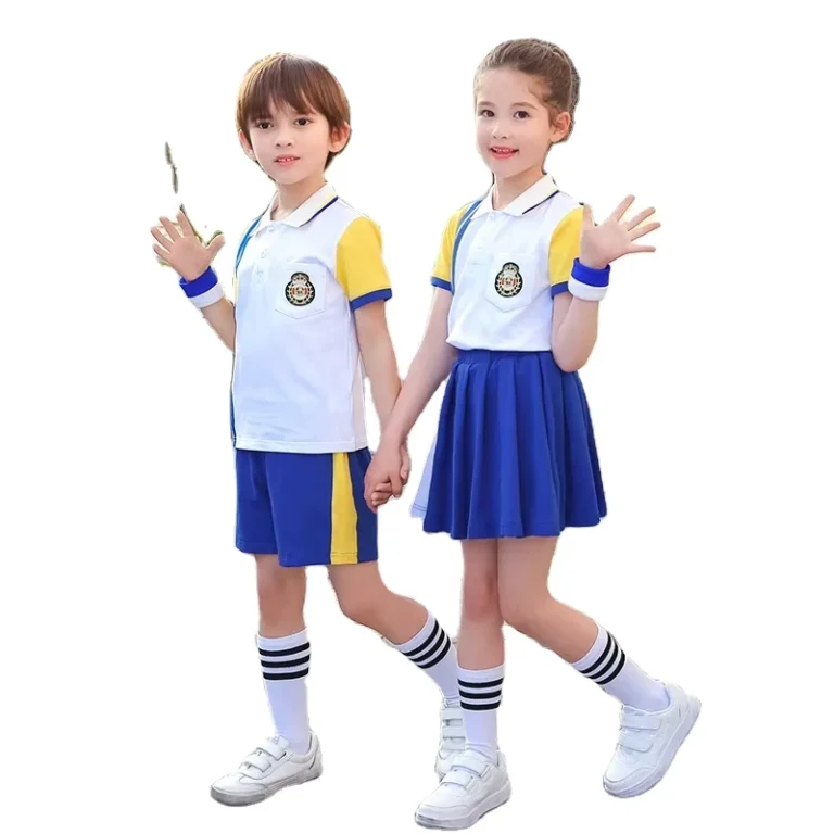 Kids-Uniforms-School-Polo-Shirt-Short-Pants