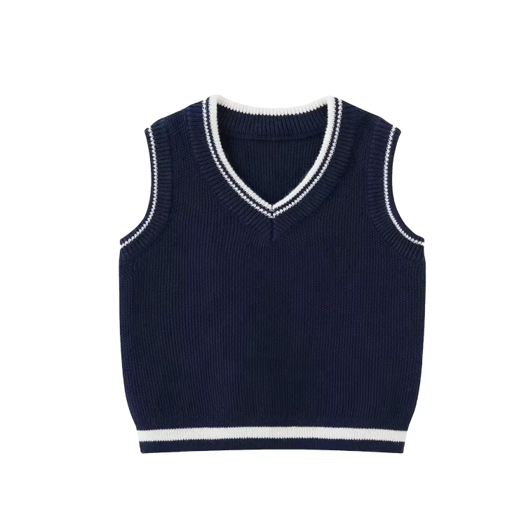 Kids-Winter-Clothes-Vest-V-Neck-Sleeveless-School-Vest-Uniform-Cotton-Knit-Baby-Sweater-Vest-for-Boy