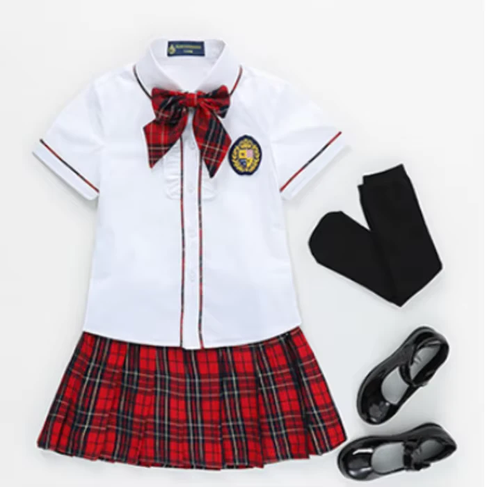 Kindergarten-Clothes-Summer-Class-Clothes-Primary-School-Uniform-Short-sleeved-Shirt-Summer-Clothes