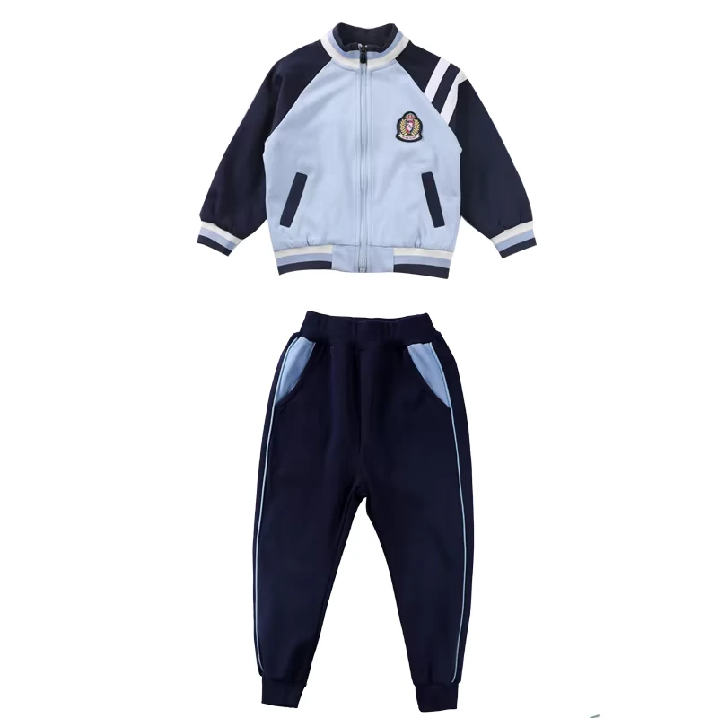 Kindergarten-Primary-School-Uniform-Sportswear-Color-Custom-School-Uniforms-Kids-Tracksuit