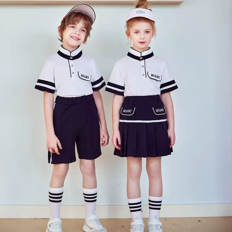 Kindergarten-Young-Girl-School-Shirts-School-Uniforms-Design-With-Pictures