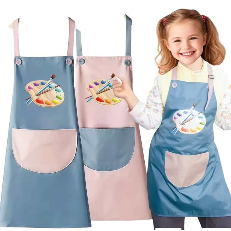 Kitchen-Work-Uniform-Sleeveless-Washable-Disposable-Anti-Oil-Stains-Apron-Men-Women-Water-Resistant-PVC-Pockets