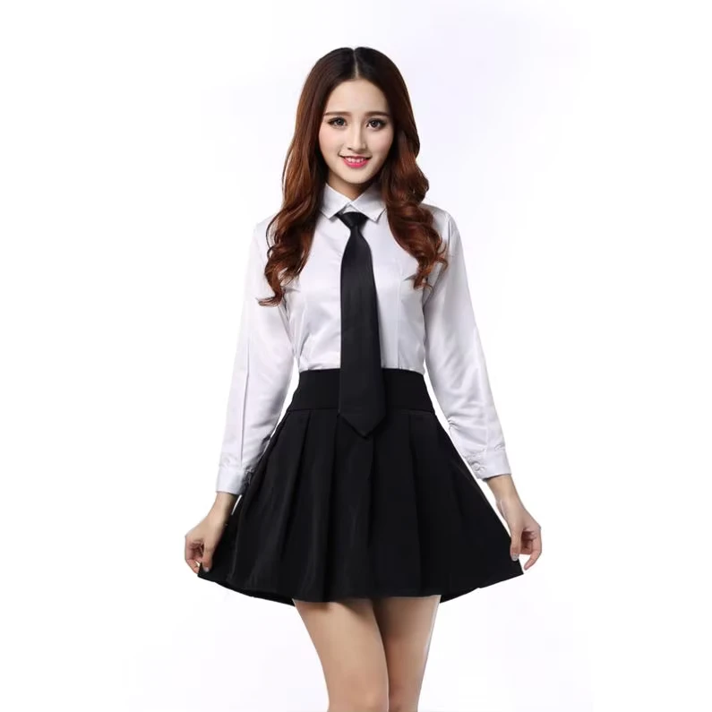 Korean-School-Girls-Uniform-Pictures-School-Uniform-Design-Custom-Logo-for-Girls-Adults-High-School-Worsted
