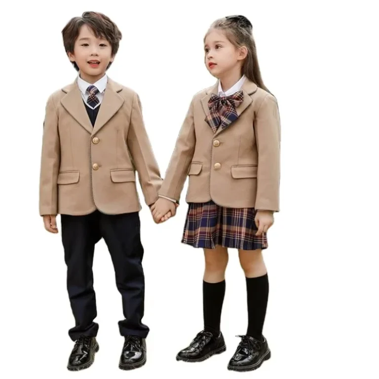LF-Classical-Casual-Breathable-Kids-School-Uniform-Anti-Pilling-Fitness-Youth-Blazer-Primary-School-Uniform