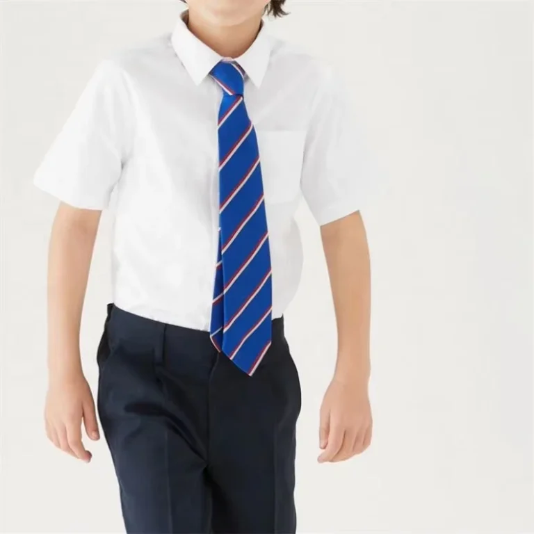 LF-Kids-Short-Sleeve-Students-School-Uniform-Shirt-Set-Boys-White-Non-Iron-School-Shirts
