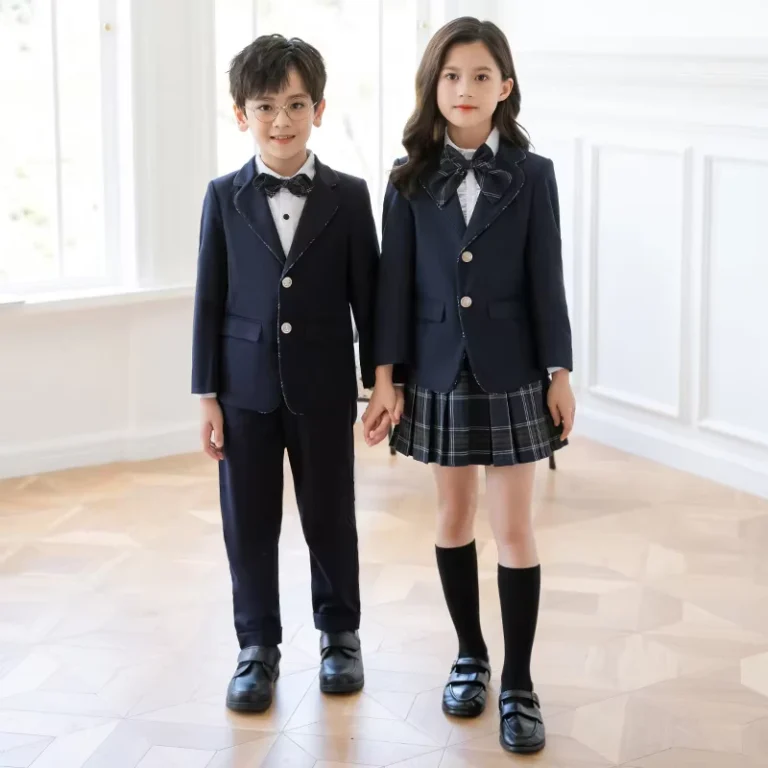 Latest-Autumn-and-Winter-English-Style-Childrens-School-Uniforms-Primary-School-Uniform-1