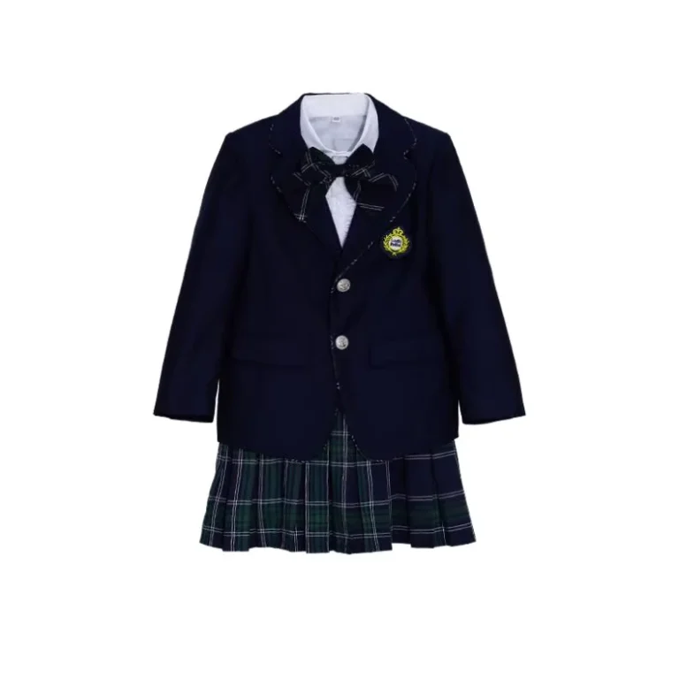 Latest-Autumn-and-Winter-English-Style-Childrens-School-Uniforms-Primary-School-Uniform