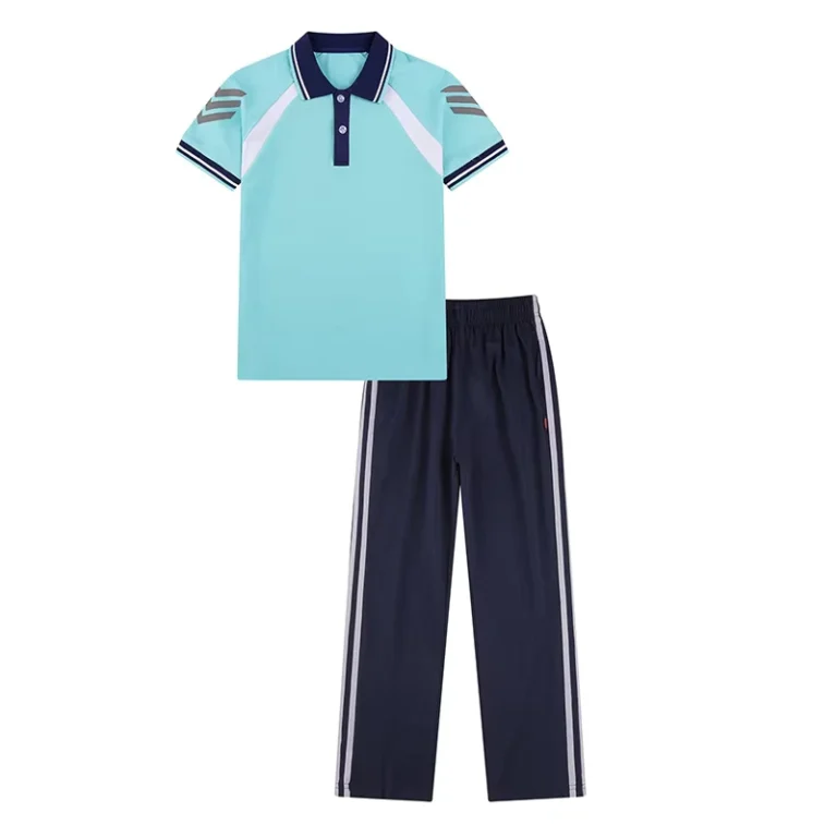 Light-Blue-Middle-School-Polo-Shirts-for-School-Sports-Custom-School-Uniform-Golf-T-Shirt-Polyester-Cotton-1