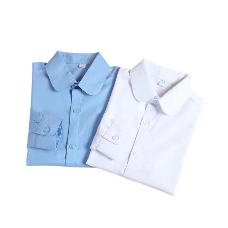 Long-Sleeve-Peter-Pan-Collar-Blouse-for-Girls-Primary-Middle-School-Uniform-Tops-for-Children
