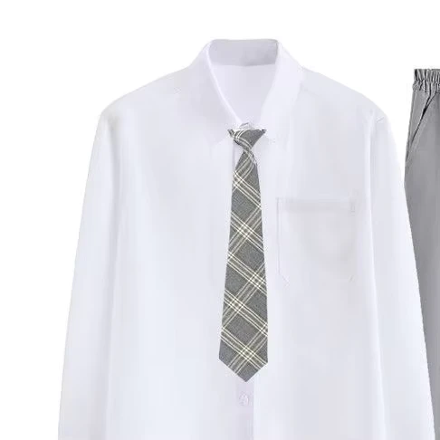 Long-Sleeve-School-Shirts-Uniform-White-Button-Down-Boys-and-Girls-Unisex-Uniforms-Shirt