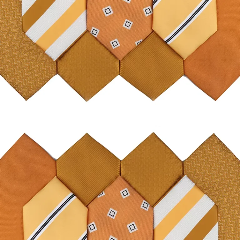 Luxury-Gold-Striped-Mens-Neckties-Orange-Yellow-Polyester-Ties-for-Weddings