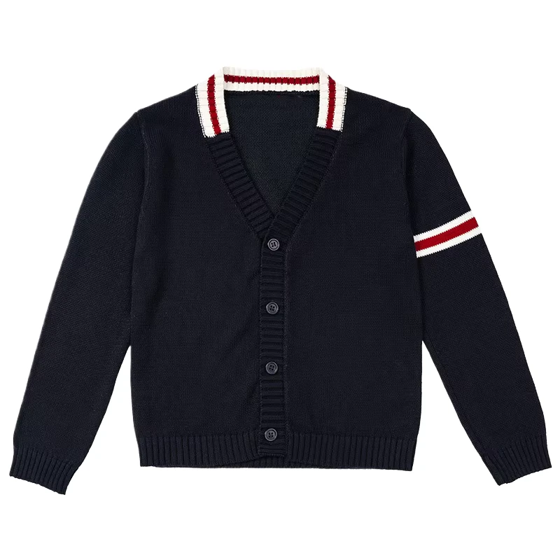 Manufacture-Custom-Primary-Children-Kid-Uniform-Set-Sweater-Cardigan-Kindergarten-School-Uniforms