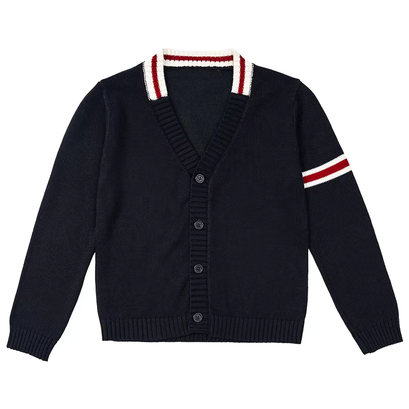 Manufacture-Custom-Primary-Children-Kid-Uniform-Set-Sweater-Cardigan-Set-Kindergarten-School-Uniforms-Sweater