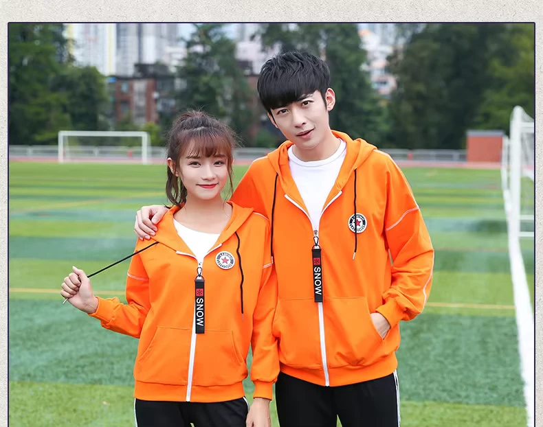 Manufacturer-Orange-Sportswear-Uniform-for-Middle-High-School-Students-School-Uniform